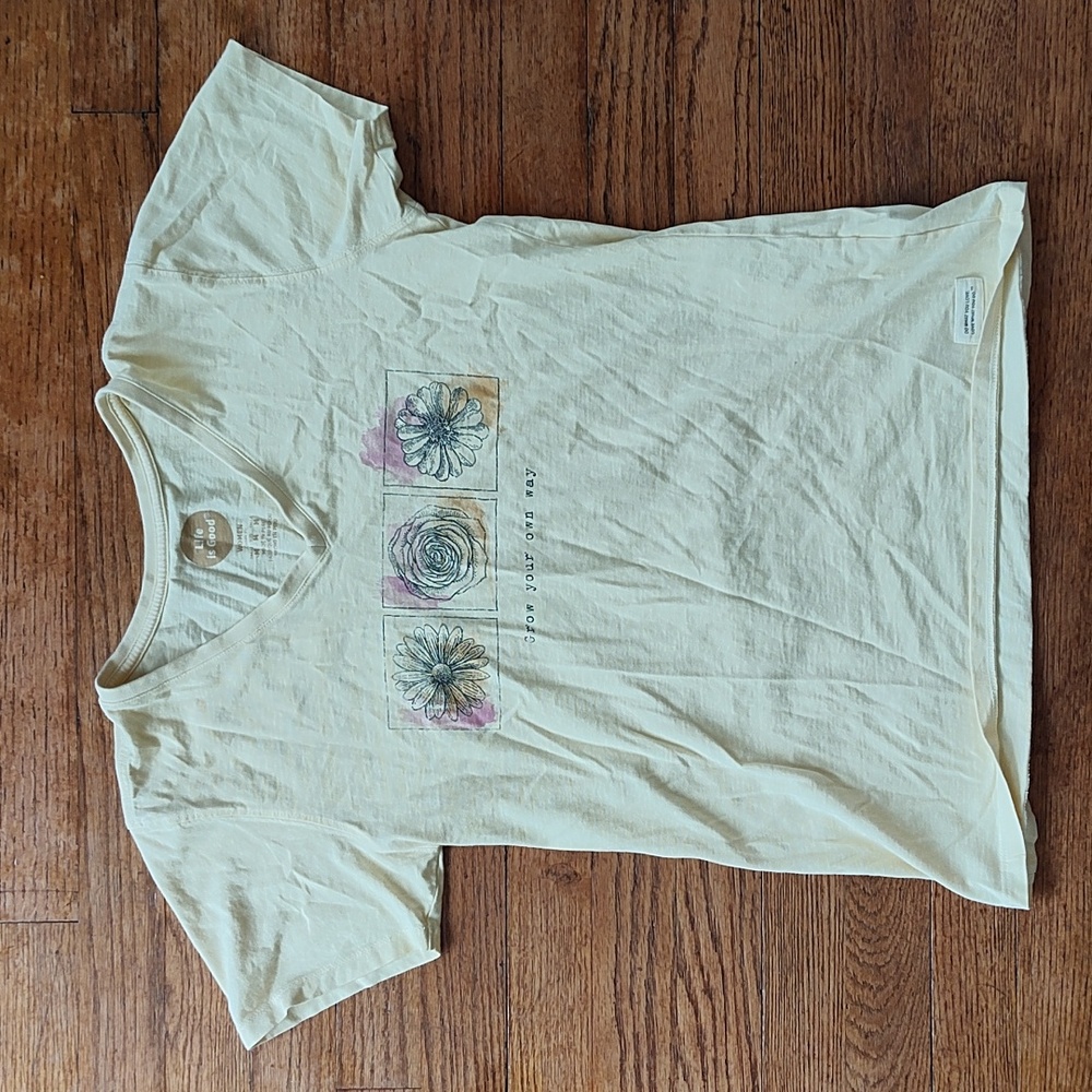 Life Is Good Cotton Tee